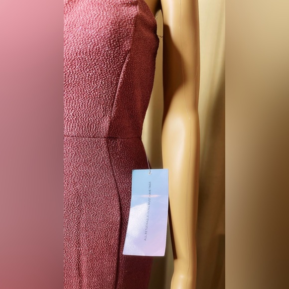 Strapless Deep-Sweetheart Long Mermaid Event Dress - Picture 8 of 12